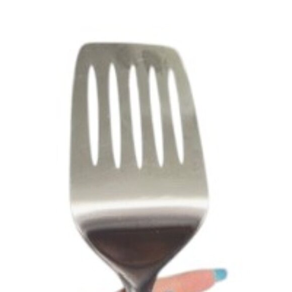 Weber Style Stainless Steel BBQ Slotted Spatula Grill Turner - Picture 7 of 7